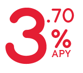 3.70%APY